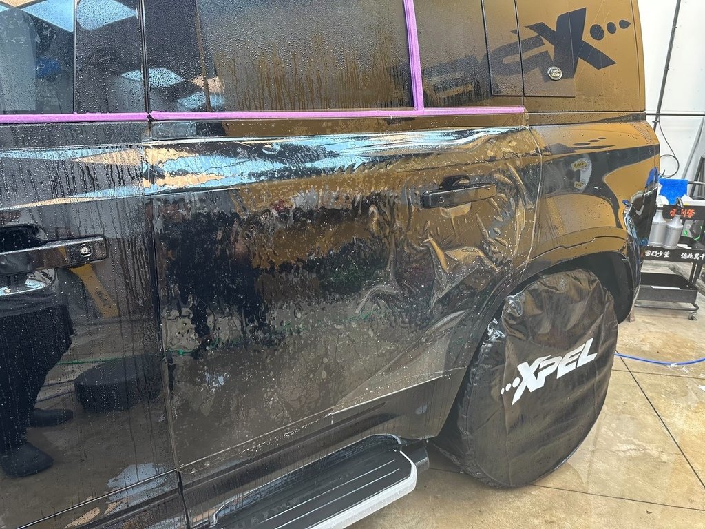 【台南汽車包膜推薦】XPEL全台唯一四星技師在星城車體鍍膜包