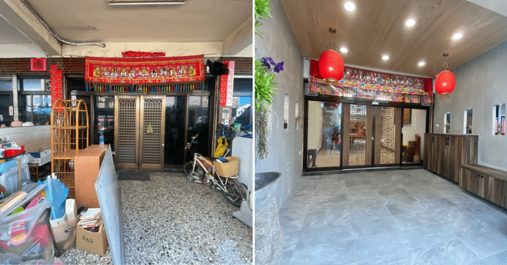 台南老屋局部翻新推薦│德恩室內設計│專業雙證照設計師│神明廳