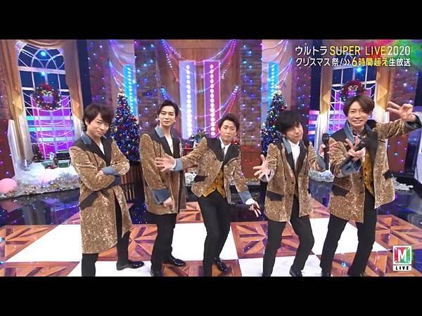 日綜。MUSIC STATION  2020.12.25 嵐