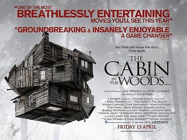 [恐佈電影]詭屋The Cabin in the Woods-poster