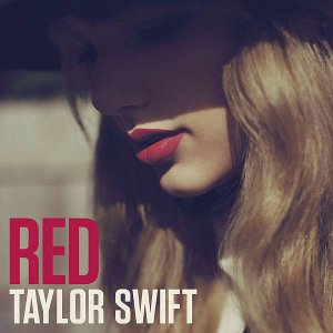 國民小公主Taylor Swift泰勒絲 2012最新最紅的專輯RedCov