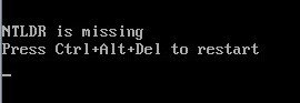 NTLDR-is-missing-error
