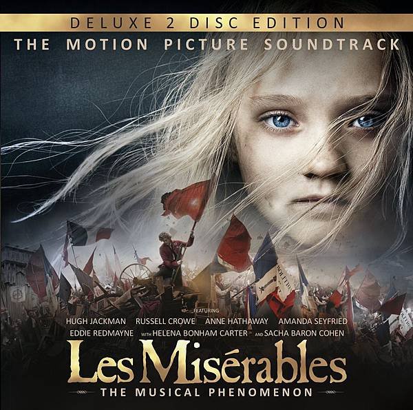 悲慘世界 2CD典藏盤電影原聲帶 Les Miserables Deluxe Edition