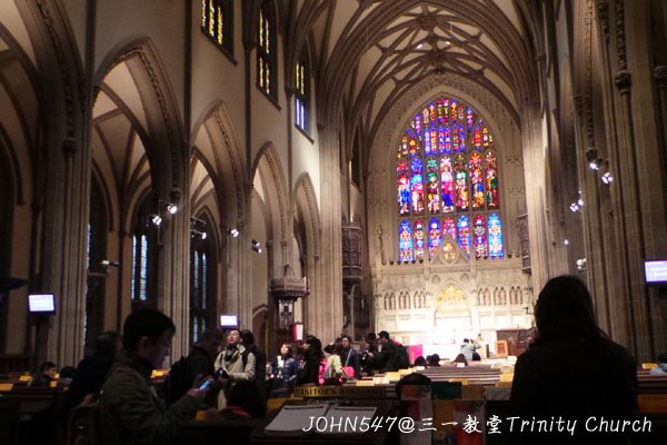 紐約觀光景點 三一教堂（Trinity Church)1