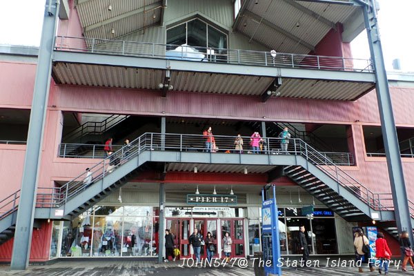 紐約觀光景點 Staten Island Ferry史坦頓島渡輪 PIER 17