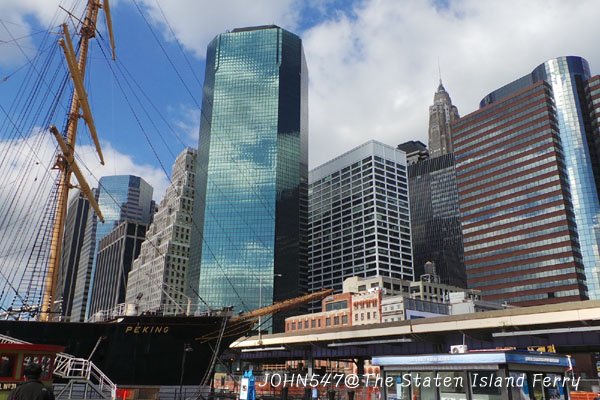 紐約觀光景點 Staten Island Ferry史坦頓島渡輪到自由女神像2