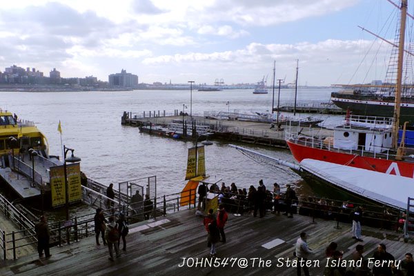 紐約觀光景點 Staten Island Ferry史坦頓島渡輪到自由女神像5