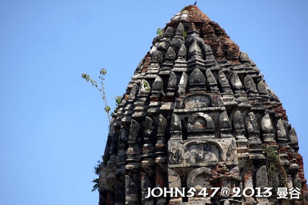 泰國 大城 Ayutthaya 阿育塔亞-22.柴瓦塔娜蘭寺 Wat Chai watthanaram4