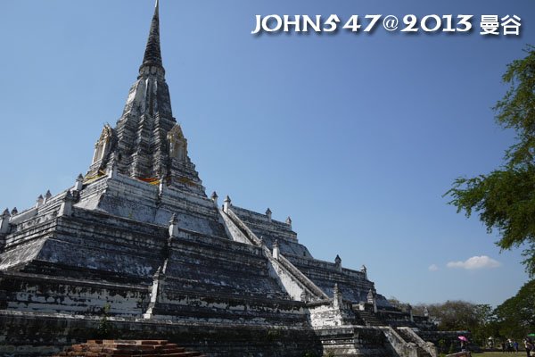 泰國 大城 Ayutthaya 阿育塔亞-23.菩考同寺 Wat Phu Khao Thong4