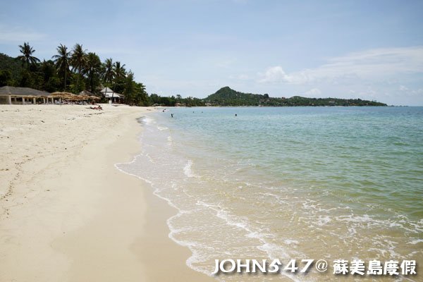 蘇美島騎機車環島6拉邁海灘 Lamai Beach8.jpg