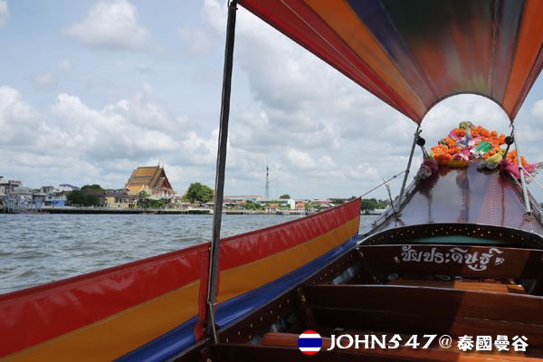 泰國曼谷Khlong Bangkok Yai運河長尾船5.jpg