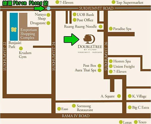 DoubleTree by Hilton Sukhumvit Map.jpg