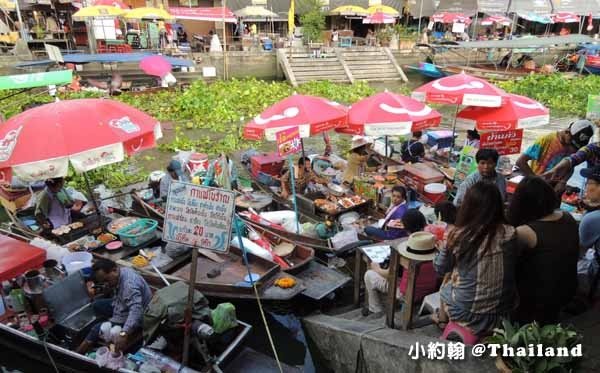 泰國曼谷-泰國七天六夜自由行安帕瓦水上市場市Amphawa Floating Market