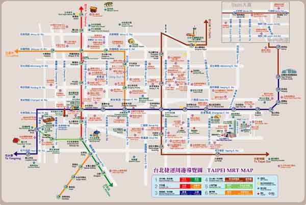 Taipei MRT (mass rapid transit systemTaipei Metro_MapSS