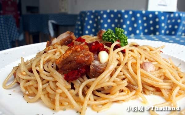 清邁寧曼Nimmanistro Spaghetti with chilli義大利麵2.jpg