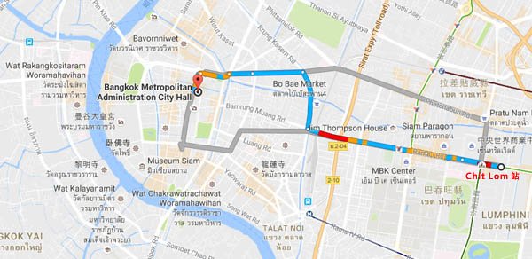 Bangkok Metropolitan Administration City Hall MAP.jpg