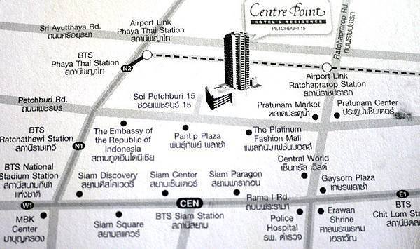 Centre Point Pratunam (Petchburi 15) MAP.jpg