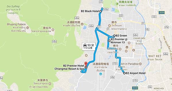 B2 Boutique &amp; Budget Hotel Chiang mai MAP.jpg