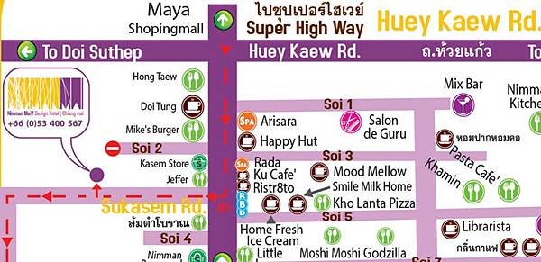 maya nimman Map