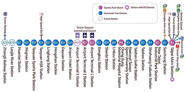 Taoyuan Airport  Metro Route.jpg