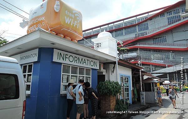 Chatuchak weekend market information free wifi