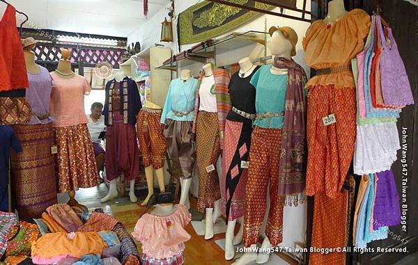 泰國大城水上市場Ayutthaya Floating Market泰式傳統服飾