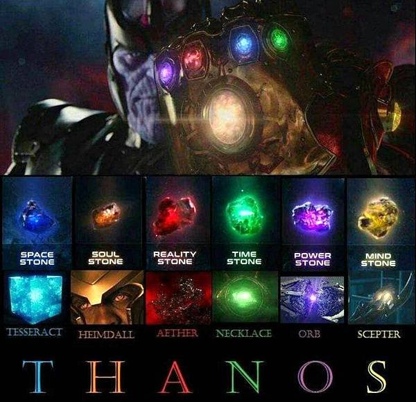 THANOS Infinity Gems The Avengers