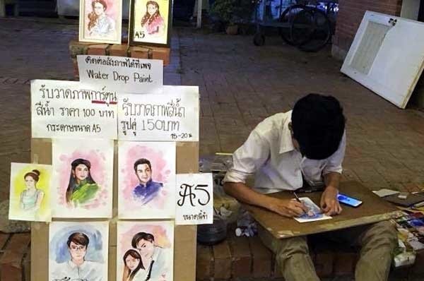 Ayutthaya Night Market sketch2