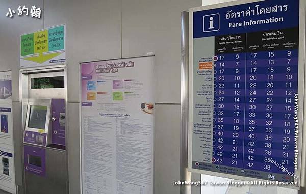 曼谷地鐵紫線Bangkok MRT Purple Line票價.jpg