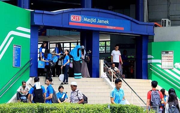 吉隆坡捷運Masjid Jamek站.jpg