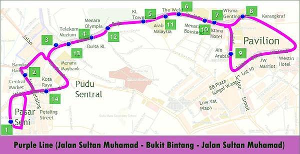 Go KL City Bus – Purple Line