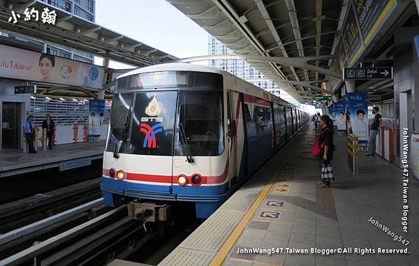 搭BTS捷運玩曼谷