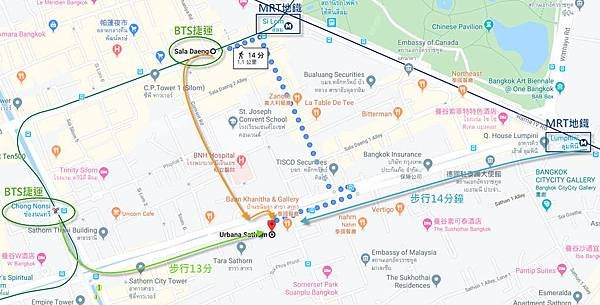 Urbana Sathorn Bangkok Hotel map.jpg