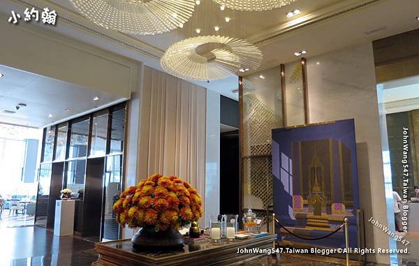 曼谷瑰麗酒店Rosewood Bangkok Hotel lobby.jpg