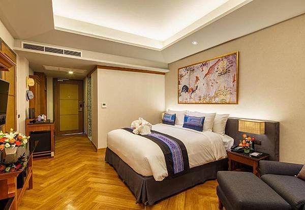 Chiang Mai Chala Number 6 Hotel豪華雙人房.jpg