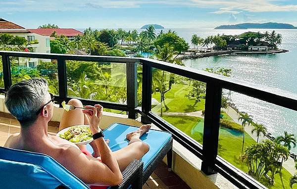 Shangri-La Tanjung Aru Resort飯店海景房2.jpg
