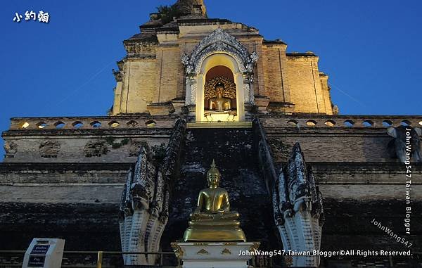 清邁柴迪隆寺Wat Chedi Luang傍晚.jpg