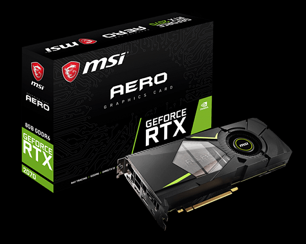 MSI GeForce RTX 2070 AERO 8G