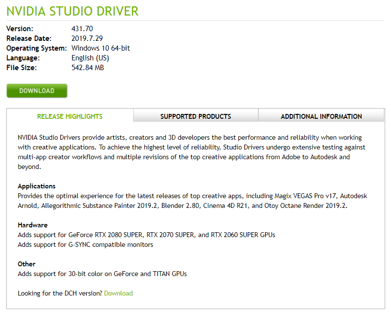 點我去NVIDIA STUDIO DRIVER下載頁面.PNG