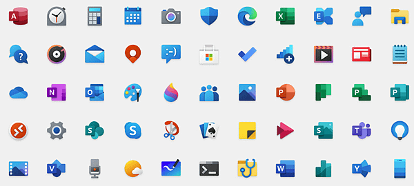 微軟將推新設計的Win10 iCon圖示.PNG