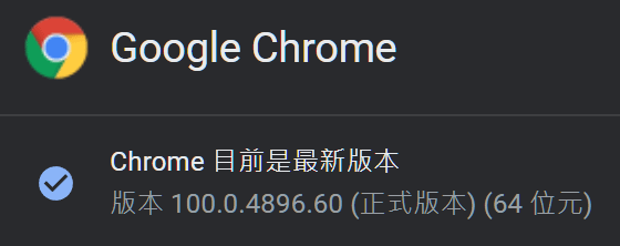 Chrome版本100.PNG