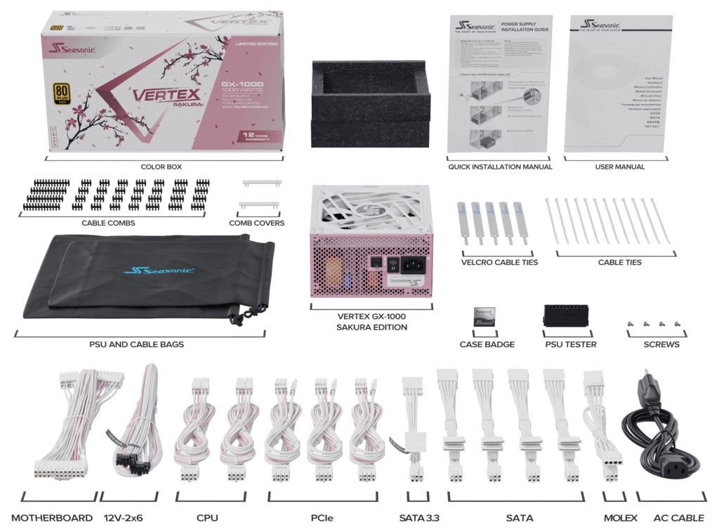 海韻新品迷人櫻花VERTEX SAKURA GX-1000 