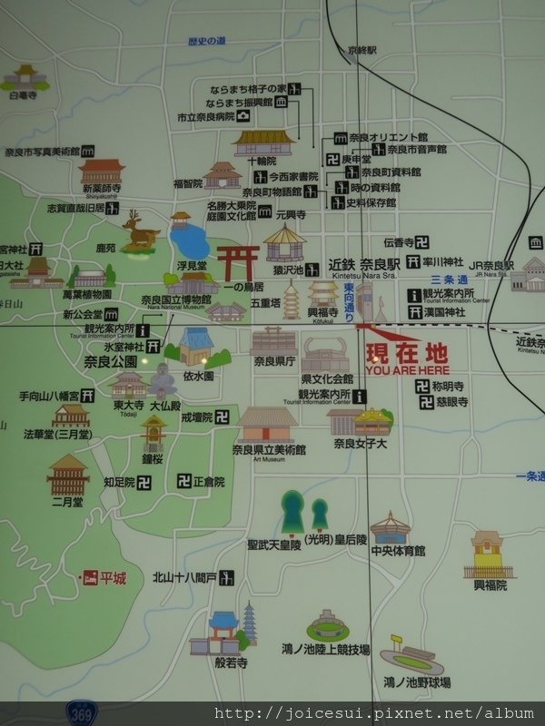 附近的地圖