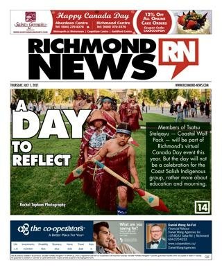 降半旗的加拿大日 Richmond News July 1 2021.jpeg