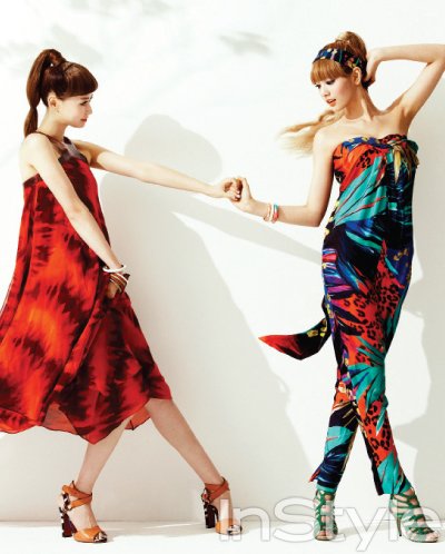 AS成員Nana&amp;Hello Venus成員Nara_Instyle_201207_1