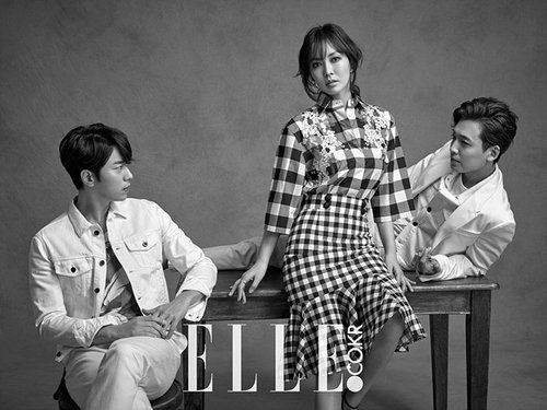 鄭敬淏&amp;金素妍&amp;尹賢敏_ELLE_201504_1