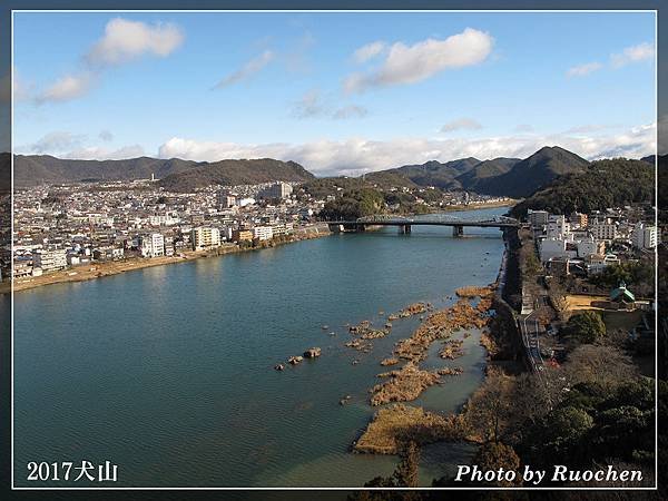 犬山城外景色