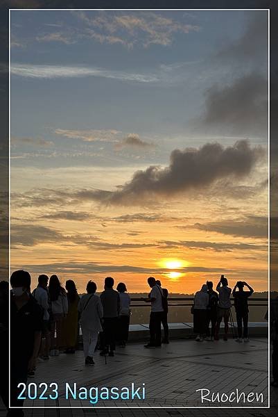 長崎夕陽