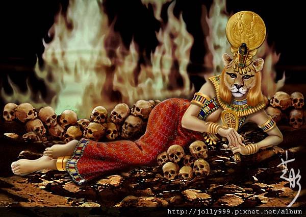 埃及毀滅女神--賽赫邁特Sekhmet