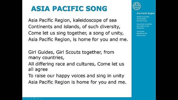 Asia Pacific Region song